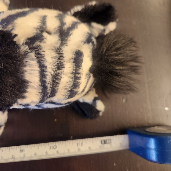 Jellycat Bashful Zebra Plush Toy Stuffed Animal Black White Soft London Safari - Picture 12 of 12